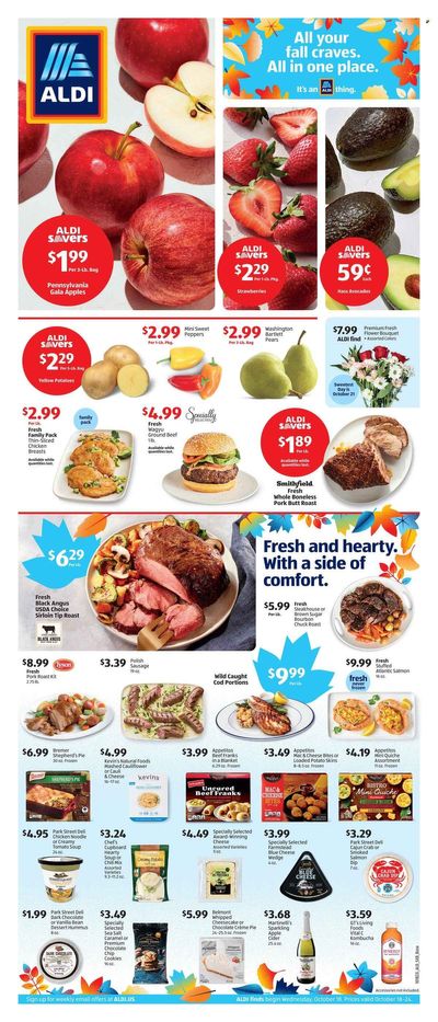 ALDI (OH, PA, WV) Weekly Ad Flyer Specials October 18 to October 24, 2023