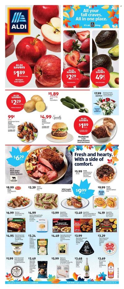 ALDI (OK) Weekly Ad Flyer Specials October 18 to October 24, 2023