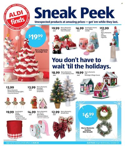 ALDI (OK, TX) Weekly Ad Flyer Specials October 25 to October 31, 2023