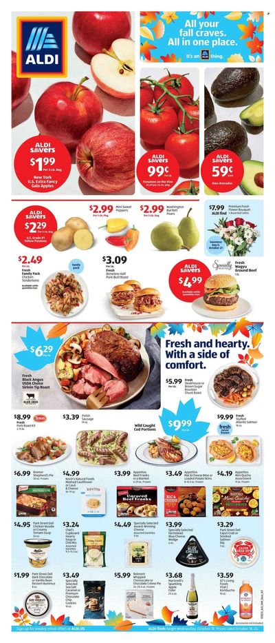 ALDI (MA) Weekly Ad Flyer Specials October 18 to October 24, 2023