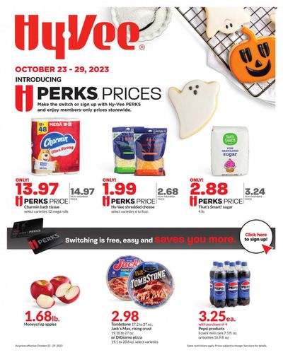 Hy-Vee (IA, IL, MN, MO, SD) Weekly Ad Flyer Specials October 23 to October 29, 2023
