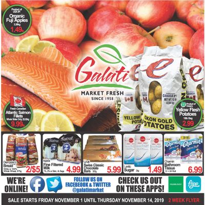 Galati Market Fresh Flyer November 1 to 14
