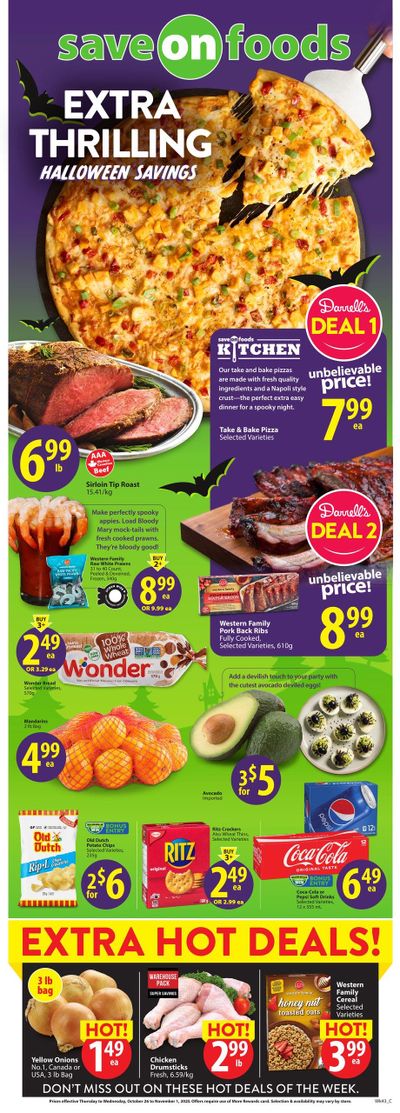 Save On Foods (SK) Flyer October 26 to November 1
