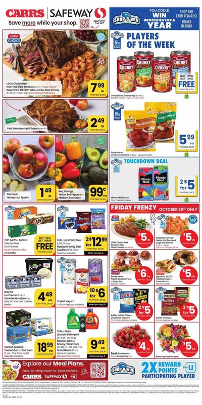 Safeway (AK) Weekly Ad Flyer Specials October 18 to October 24, 2023