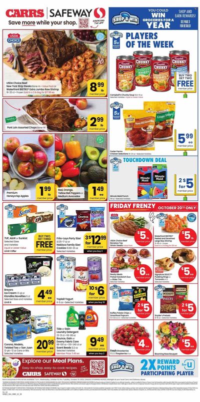 Safeway (AK) Weekly Ad Flyer Specials October 18 to October 24, 2023