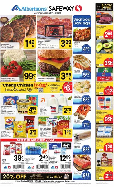 Safeway (AZ) Weekly Ad Flyer Specials October 18 to October 24, 2023