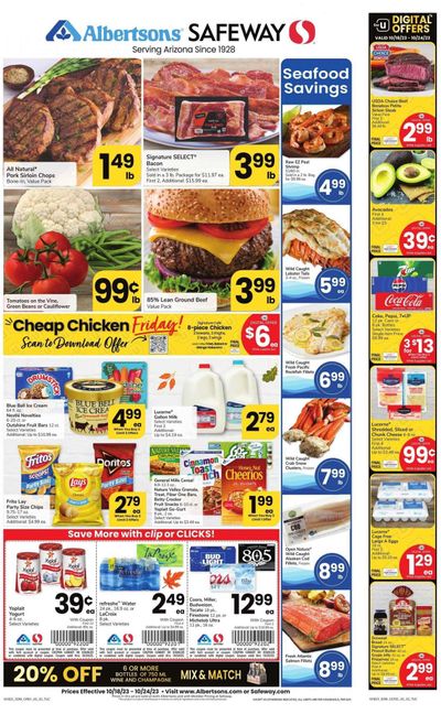 Safeway (AZ) Weekly Ad Flyer Specials October 18 to October 24, 2023