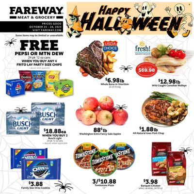 Fareway (IA) Weekly Ad Flyer Specials October 23 to October 28, 2023