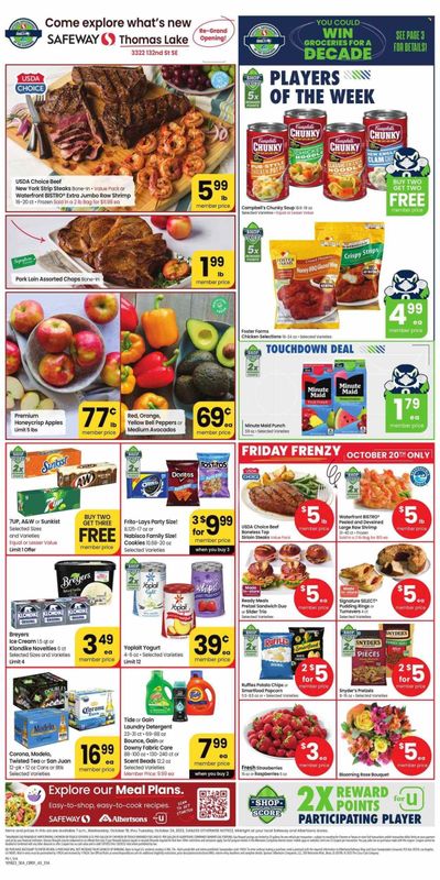 Safeway (WA) Weekly Ad Flyer Specials October 18 to October 24, 2023