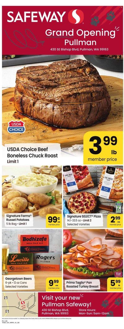 Safeway (WA) Weekly Ad Flyer Specials October 18 to October 24, 2023