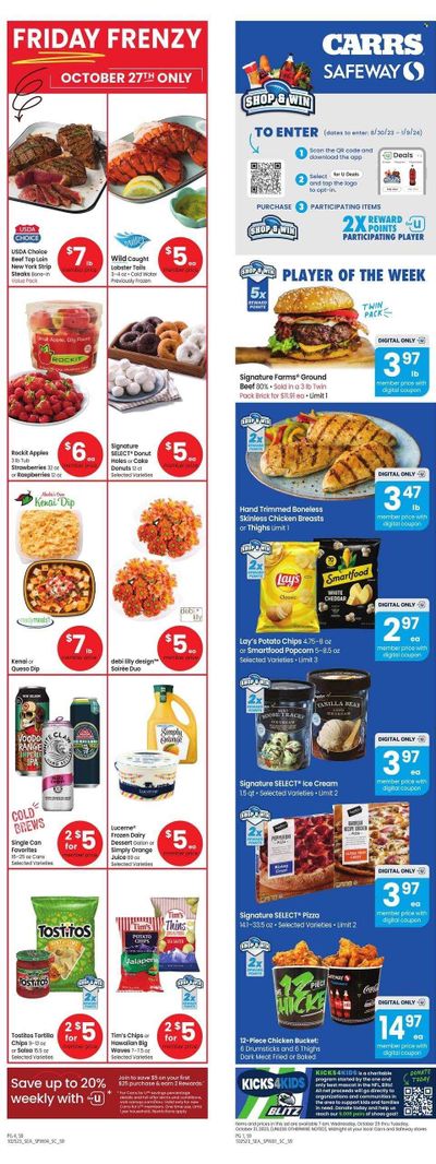 Safeway (AK) Weekly Ad Flyer Specials October 25 to October 31, 2023