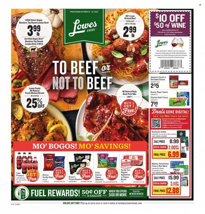 Lowes Foods (NC, SC) Weekly Ad Flyer Specials October 18 to October 24, 2023