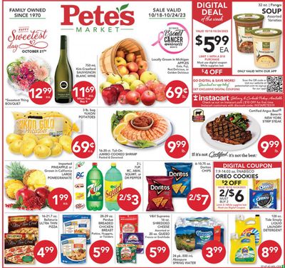Pete's Fresh Market (IL) Weekly Ad Flyer Specials October 18 to October 24, 2023