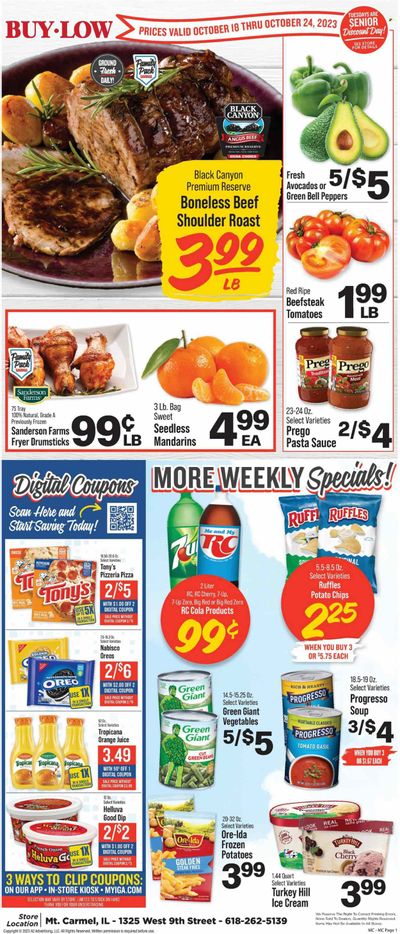 IGA (IL) Weekly Ad Flyer Specials October 18 to October 24, 2023