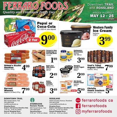 Ferraro Foods Flyer May 12 to 25