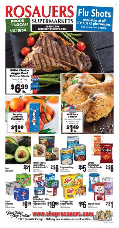 Rosauers (ID, MT, OR, WA) Weekly Ad Flyer Specials October 18 to October 24, 2023