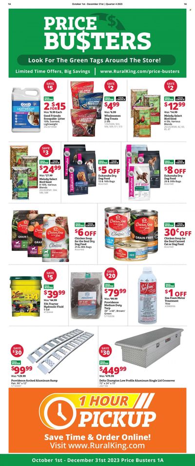 Rural King Weekly Ad Flyer Specials October 1 to December 31, 2023