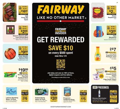 Fairway Market (CT, NJ, NY) Weekly Ad Flyer Specials October 20 to October 26, 2023