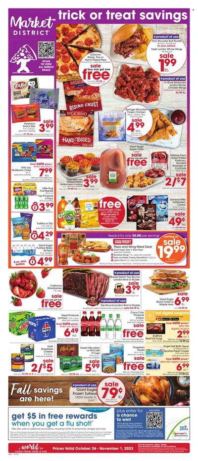 Giant Eagle (OH) Weekly Ad Flyer Specials October 26 to November 1, 2023