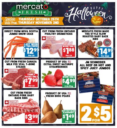 Mercato Fresh Flyer October 26 to November 2