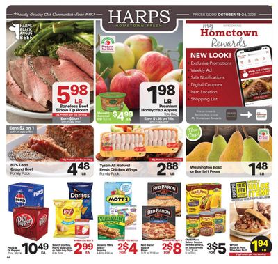 Harps Hometown Fresh (AR, KS, MO, OK) Weekly Ad Flyer Specials October 18 to October 24, 2023
