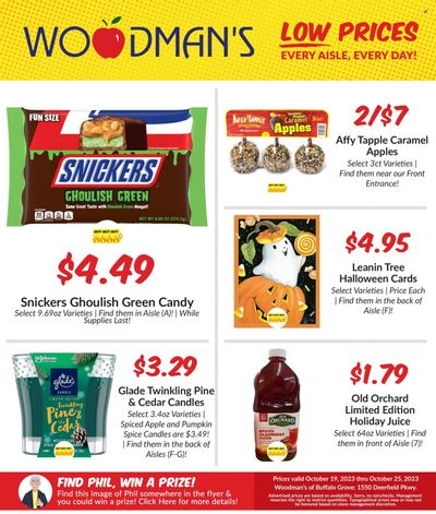 Woodman's Markets (IL, WI) Weekly Ad Flyer Specials October 19 to October 25, 2023