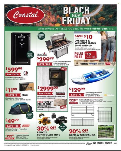 Coastal Farm & Ranch Weekly Ad Flyer Specials October 18 to October 24, 2023
