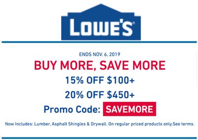Lowe’s Canada Weekly Sale: Buy More, Save More!