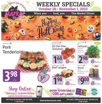 The Market Stores Flyer October 26 to November 1