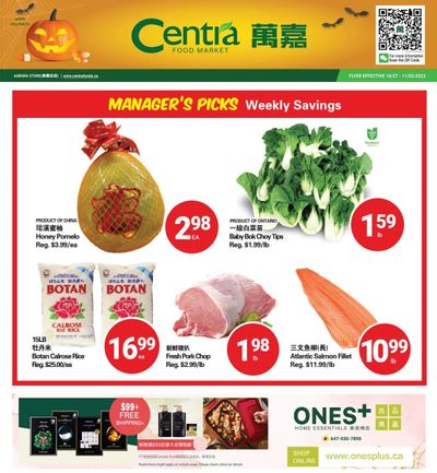 Centra Foods (Aurora) Flyer October 27 to November 2