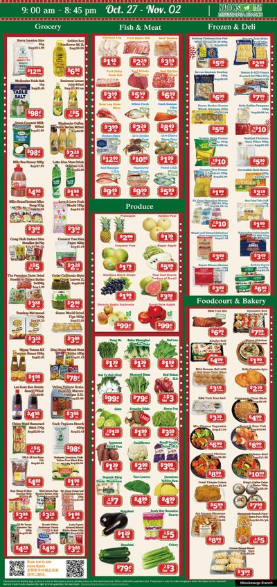 Nations Fresh Foods (Mississauga) Flyer October 27 to November 2