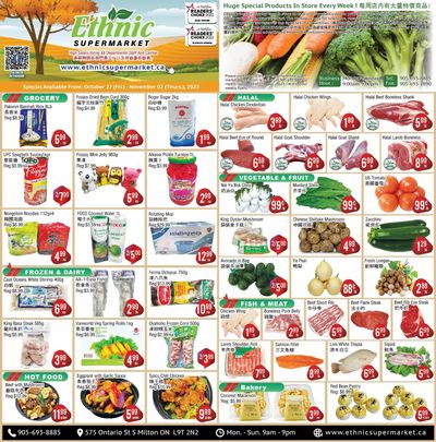 Ethnic Supermarket (Milton) Flyer October 27 to November 2