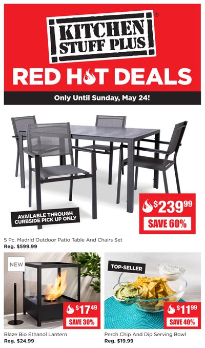 Kitchen Stuff Plus Red Hot Deals Flyer May 19 to 24