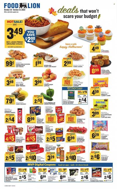 Food Lion (MD) Weekly Ad Flyer Specials October 25 to October 31, 2023