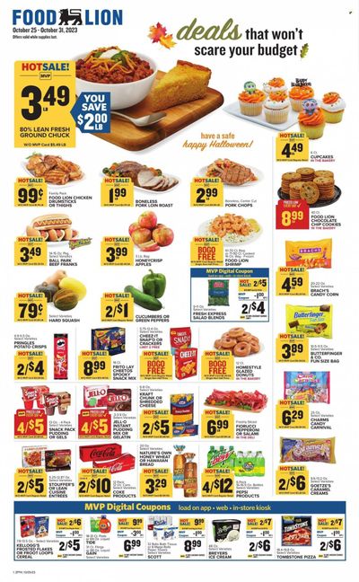 Food Lion (PA) Weekly Ad Flyer Specials October 25 to October 31, 2023