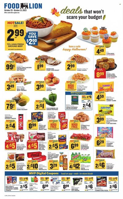 Food Lion (PA) Weekly Ad Flyer Specials October 25 to October 31, 2023