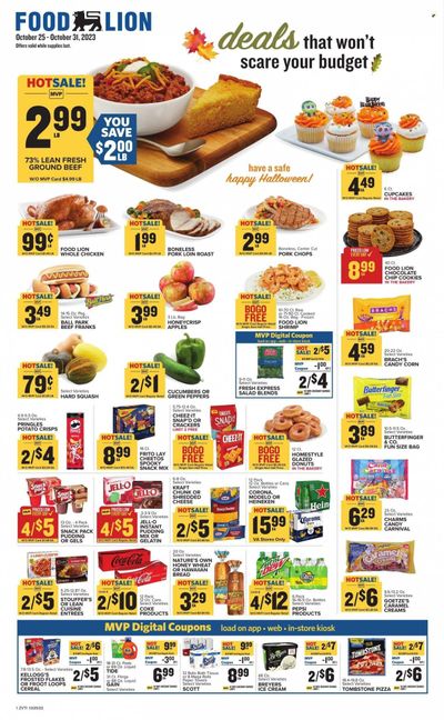 Food Lion (VA) Weekly Ad Flyer Specials October 25 to October 31, 2023