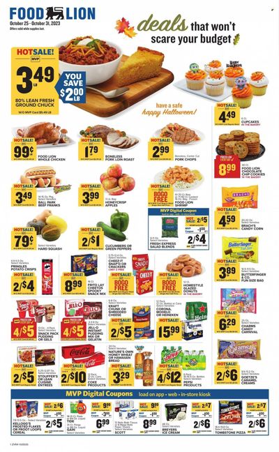 Food Lion (VA) Weekly Ad Flyer Specials October 25 to October 31, 2023