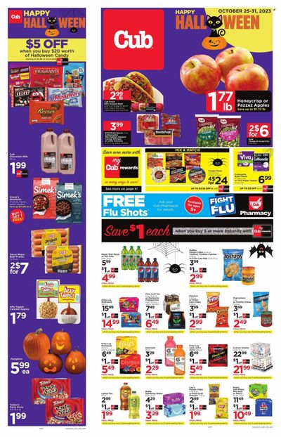 Cub Foods (IL) Weekly Ad Flyer Specials October 25 to October 31, 2023