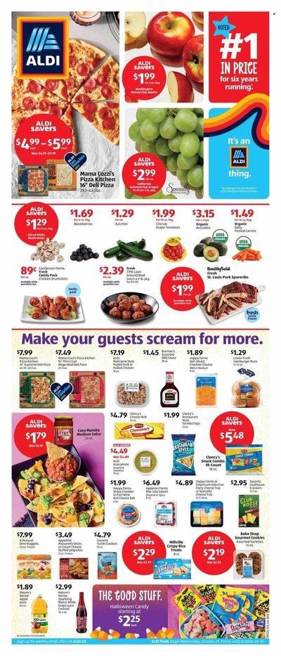 ALDI (AL, FL, LA, MS) Weekly Ad Flyer Specials October 25 to October 31, 2023