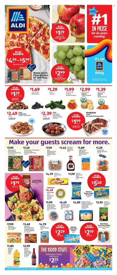 ALDI (NY, OH, PA, WV) Weekly Ad Flyer Specials October 25 to October 31, 2023