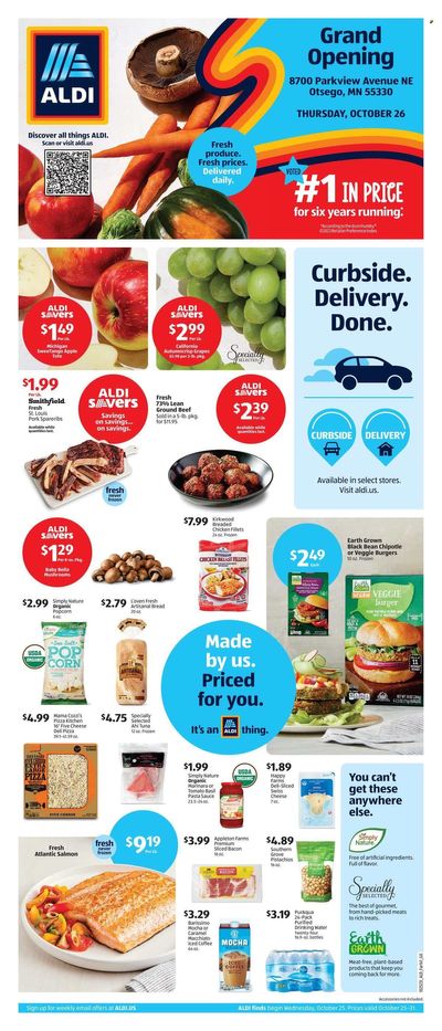 ALDI Weekly Ad Flyer Specials October 25 to October 31, 2023