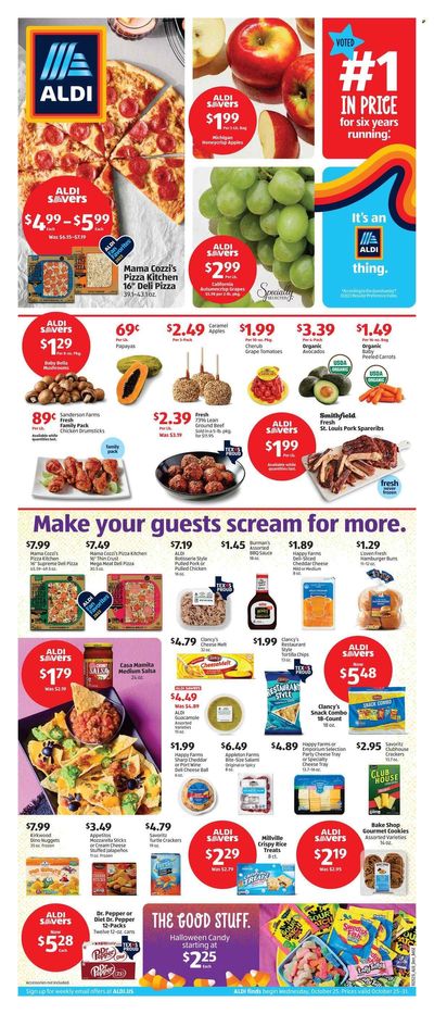ALDI (TX) Weekly Ad Flyer Specials October 25 to October 31, 2023