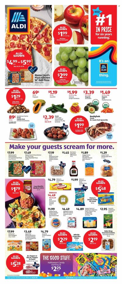 ALDI (TX) Weekly Ad Flyer Specials October 25 to October 31, 2023