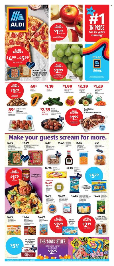 ALDI (TX) Weekly Ad Flyer Specials October 25 to October 31, 2023
