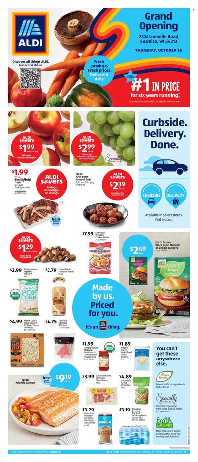ALDI Weekly Ad Flyer Specials October 25 to October 31, 2023
