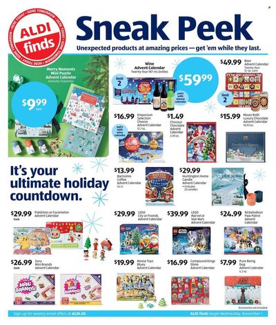 ALDI (IL) Weekly Ad Flyer Specials November 1 to November 7, 2023
