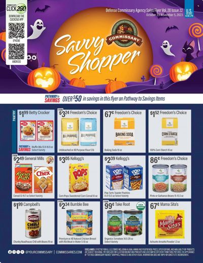 Commissary Weekly Ad Flyer Specials October 23 to November 5, 2023