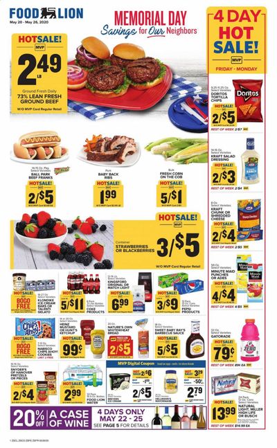 Food Lion Weekly Ad & Flyer May 20 to 26