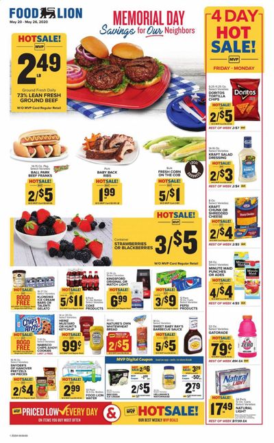 Food Lion Weekly Ad & Flyer May 20 to 26